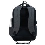 Espiral 15-Inch Laptop & Travel Backpack With USB Port (Black) - Image 3