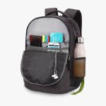 American Tourister Light Weight School College & Travel Backpack- AT08 (Black) - Image 2
